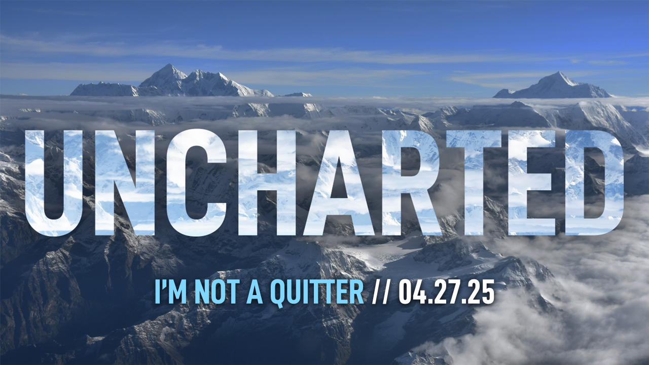 I Am Not a Quitter